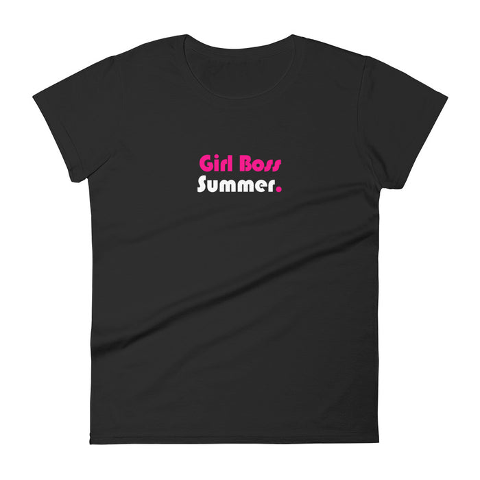 Girl Boss Summer - Women's short sleeve t-shirt