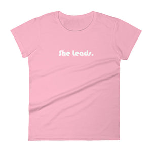She Leads - Pink