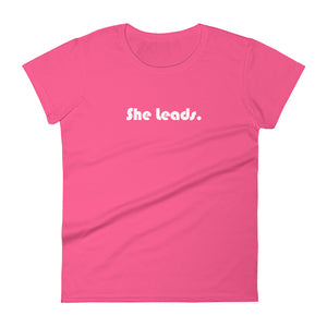 She Leads - Pink
